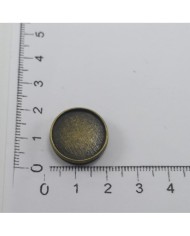 Metal Kolye Ucu - Yuvarlak