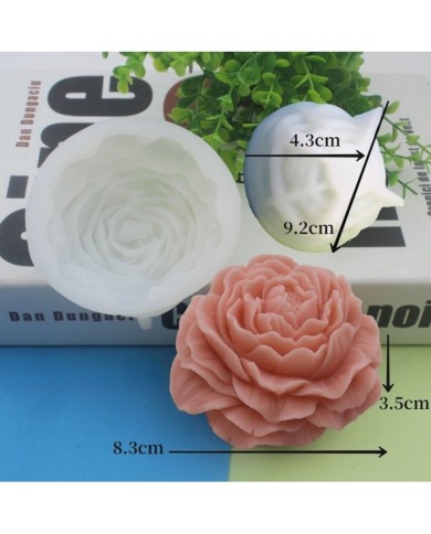 Şakayık Çiçeği Epoksi Mum ve Beton Kalıbı - Kod: 971B