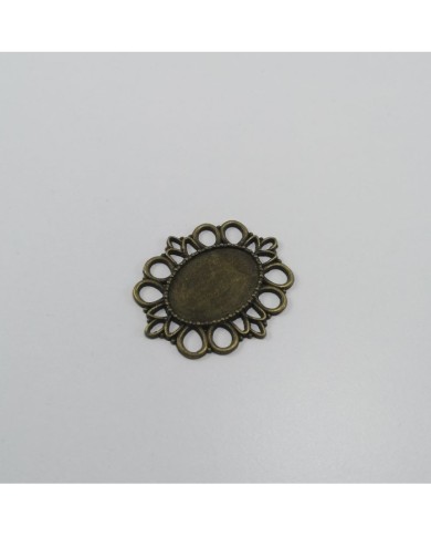 Metal Kolye Ucu - Çerçeve