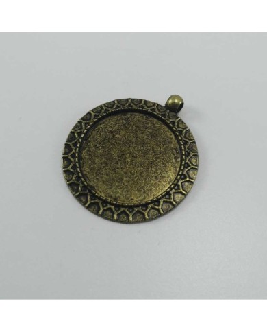 Metal Kolye Ucu - Çerçeve