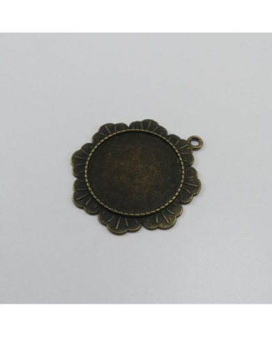 Metal Kolye Ucu - Çerçeve