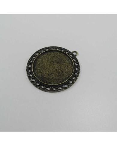 Metal Kolye Ucu - Çerçeve