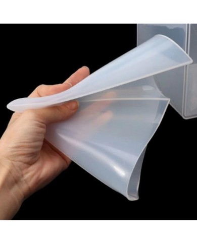 Büyük Piramit Reçine Epoksi ve Beton Kalıbı - Kod:363 (Kasa ve  Silikon)