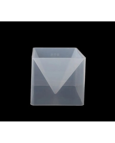 Büyük Piramit Reçine Epoksi ve Beton Kalıbı - Kod:363 (Kasa ve  Silikon)