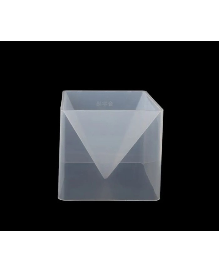 Büyük Piramit Reçine Epoksi ve Beton Kalıbı - Kod:363 (Kasa ve  Silikon)