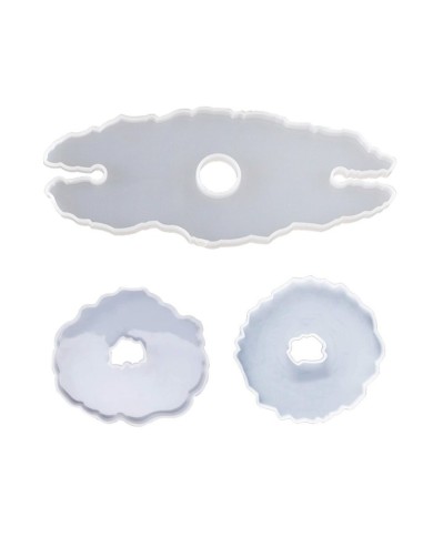 Reçine Epoksi Silikon Kalıp Bardak altı, Şaraplık -Kod:208