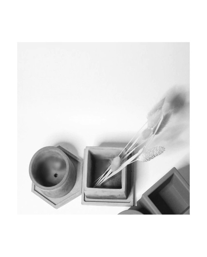 Reçine Epoksi ,Beton Kalıbı Bardak Altı Kare - Kod: 21