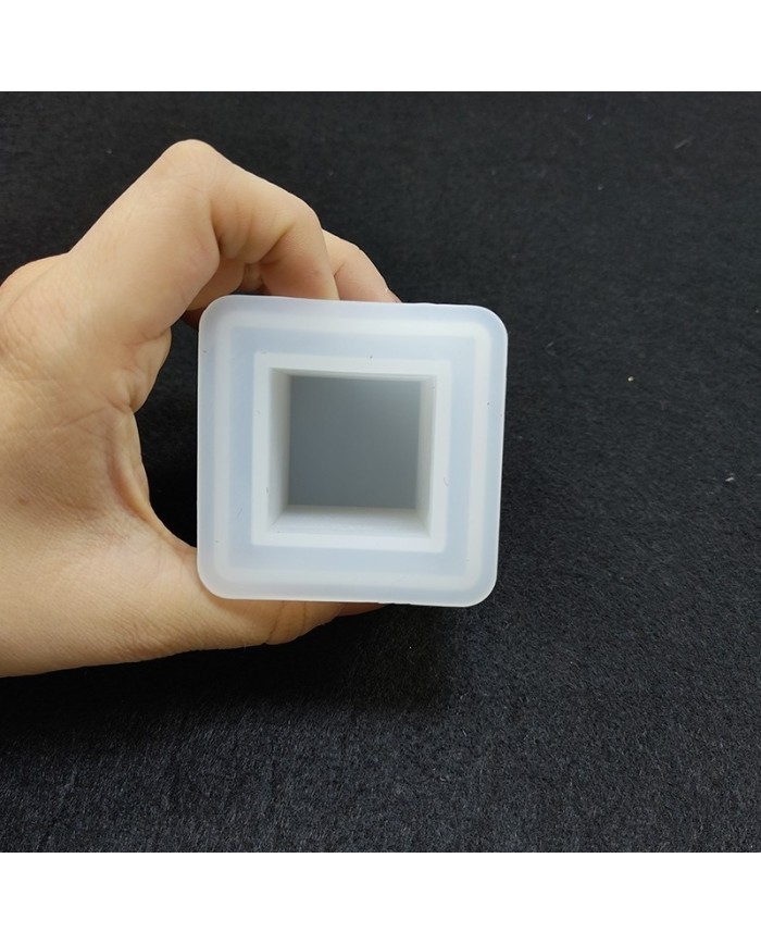 Reçine Epoksi ve Beton Kalemlik Kalıbı - Kare -Kod:66