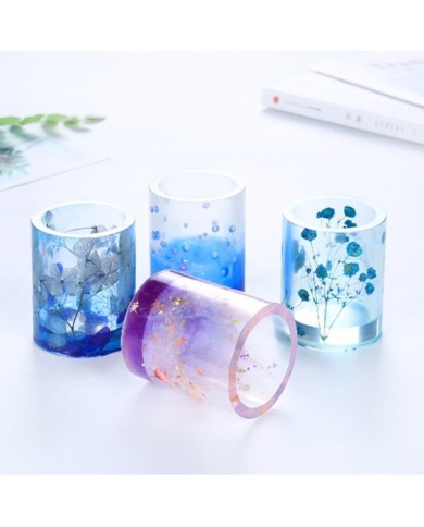 Reçine Epoksi ve Beton Kalıbı- Yuvarlak Kalemlik -Kod:65