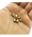 Huni Boncuk Kapak - Boncuk Şapkası - 9 mm - Gold - 25 Adet