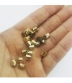 7 mm Huni Boncuk Kapak - Boncuk Şapkası - Gold - 50 Adet