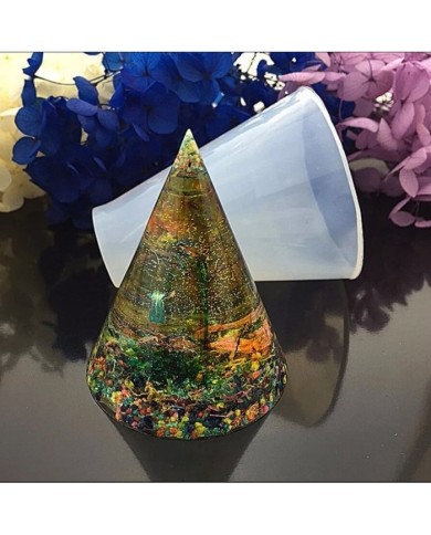 Konik Reçine Epoksi,Mum,Beton ve Sabun Kalıbı - Kod:01