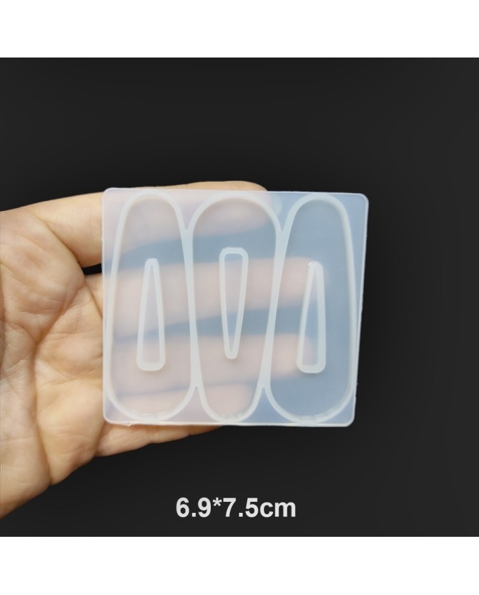 Toka Kalıbı Reçine Epoksi Kalıp - 3'lu -Kod:107