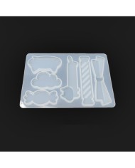 Çoklu Toka Reçine Epoksi Kalıbı -Kod:265