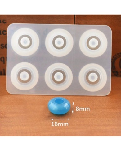 İnce Yassı 16 mm Şambala Boncuk Reçine Epoksi Kalıp -Kod:92