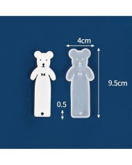 Kitap Ayracı Reçine Epoksi Kalıp Ayı Figür -Kod:152