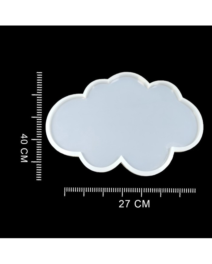 Tepsi Reçine Epoksi Kalıp - Bulut - T2