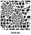 GRUNGE STENCIL MİNİ GCSM-003 25X25