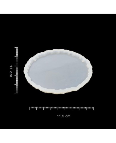 Bardak Altı Reçine Epoksi Kalıp - Oval - B5