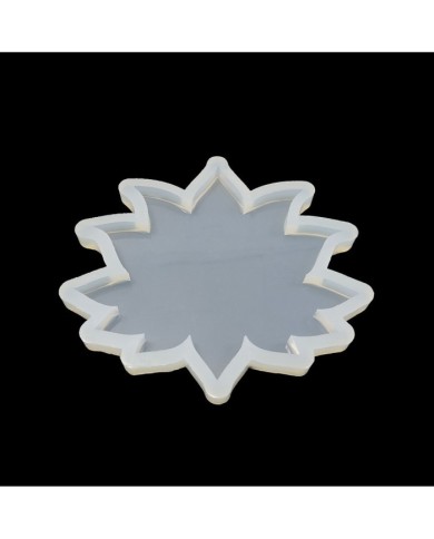 Bardak Altı Reçine Epoksi Kalıp - Yaprak - Küçük - B10