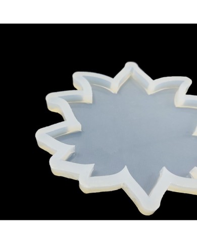 Bardak Altı Reçine Epoksi Kalıp - Yaprak - Küçük - B10