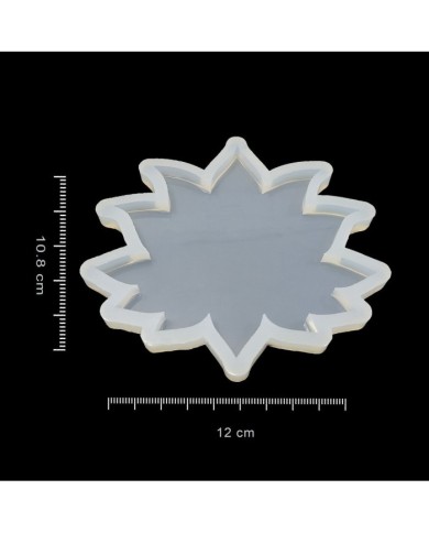 Bardak Altı Reçine Epoksi Kalıp - Yaprak - Küçük - B10