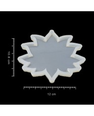 Bardak Altı Reçine Epoksi Kalıp - Yaprak - Küçük - B10