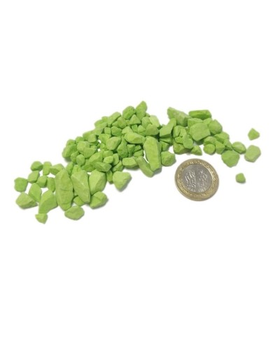 İri Çakıl Taşı - Yeşil - 100gr