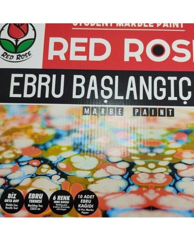 Red Rose - Ebru Başlangıç Seti