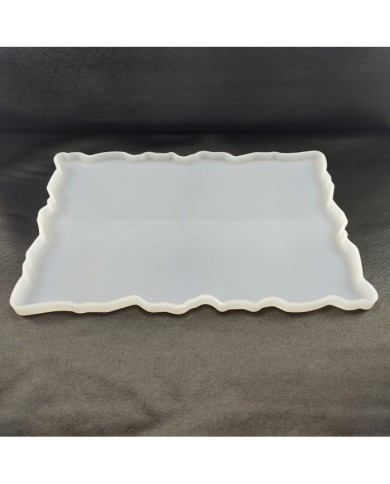 Dalgalı tepsi Epoksi Reçine ve Beton kalıbı - Büyük -Kod:201