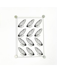 Reçine Epoksi Sticker - Kanat 2