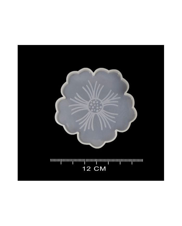 EPOKSİ SİLİKON KALIP - DESENLİ KÜÇÜK ÇİÇEK - Kod:281