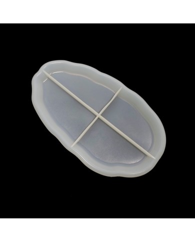 Epoksi ve Beton Silikon Kalıp - Kayık Tabak -Kod:282