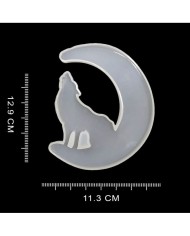 Milliyetçilik Simgesi Kurt Epoksi ve Beton Silikon Kalıbı -Kod:171