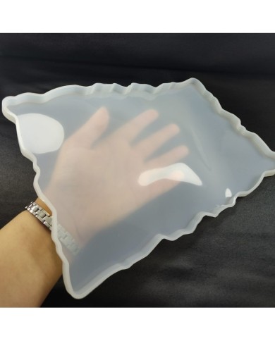 Dalgalı tepsi Epoksi Reçine ve Beton kalıbı - Büyük -Kod:201