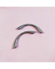 Tepsi Epoksi Kalıp Kulpu - Gümüş Metal - Çift