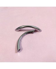 Tepsi Epoksi Kalıp Kulpu - Gümüş Metal - Çift