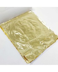 Yaprak Varak Kağıt Renk Gold Büyük 5 Adet