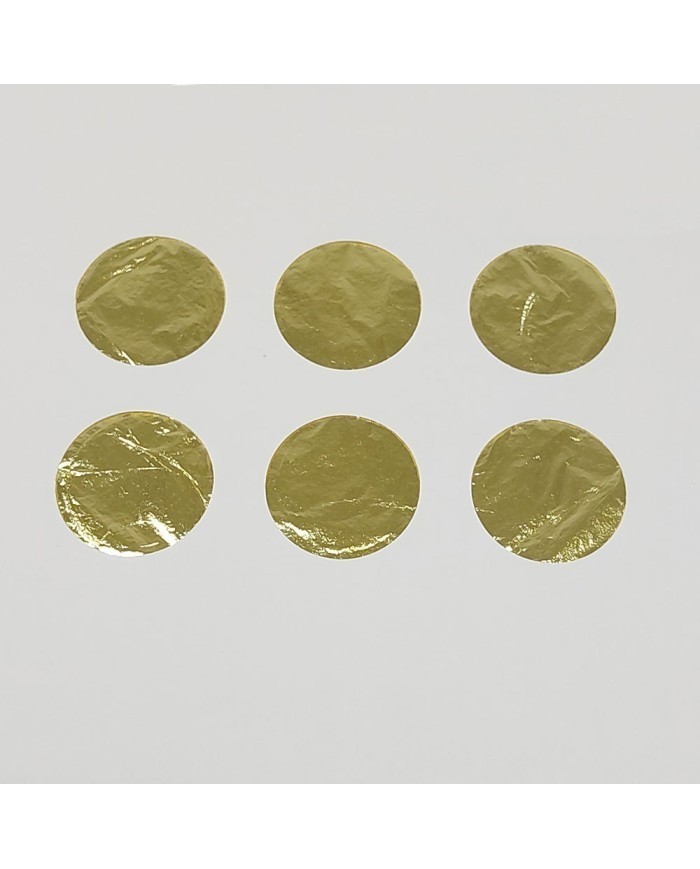 Yaprak Varak Kağıt Renk Gold Büyük 5 Adet