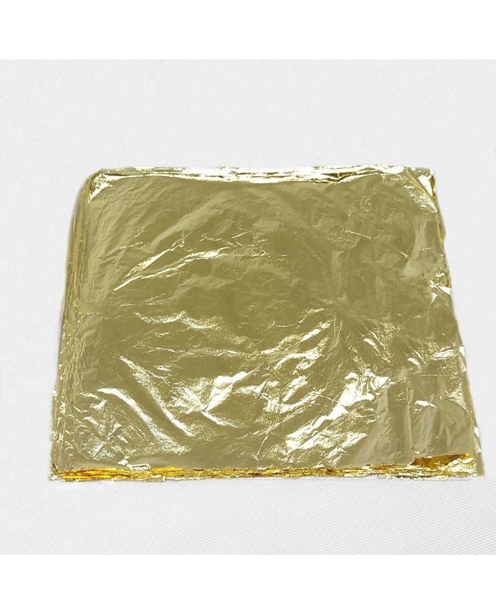 Yaprak Varak Kağıt Renk Gold Büyük 5 Adet