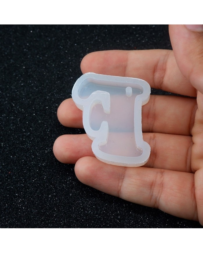 Reçine Epoksi Harf Kalıp - F