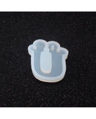 Reçine Epoksi Harf Kalıp - Ü