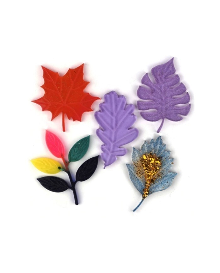 EPOKSİ REÇİNE GAZEL YAPRAK SİLİKON KALIP - 337