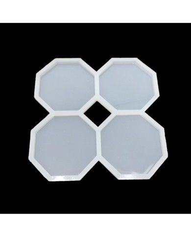 Dörtlü Altıgen Kalıp - Reçine Epoksi Kalıp - ÇB2