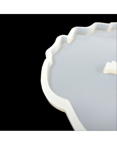 Dalgalı Tepsi Reçine Epoksi Kalıp - T10