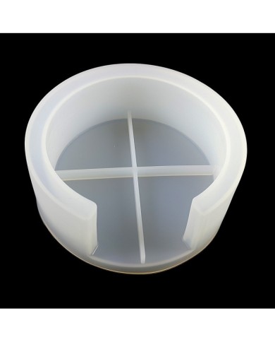 Bardak Altlığı Epoksi Kalıp Seti- Yuvarlak - Kod:321set