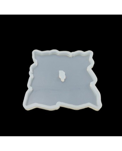 Delikli Bardak Altı Reçine Epoksi Kalıp - Kare -B8