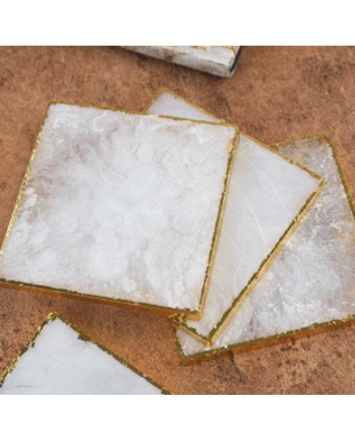 Bardak Altı ve Standı Epoksi Kalıp Seti- Kare-Kod:323-374