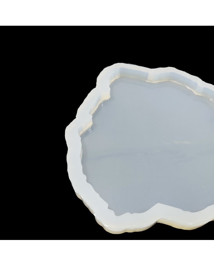 Bardak Altı Reçine Epoksi Kalıp - Dalgalı Yuvarlak - B14