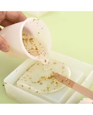 Yaprak Varak 5 Adet - Varak Kağıt - Rose Rengi